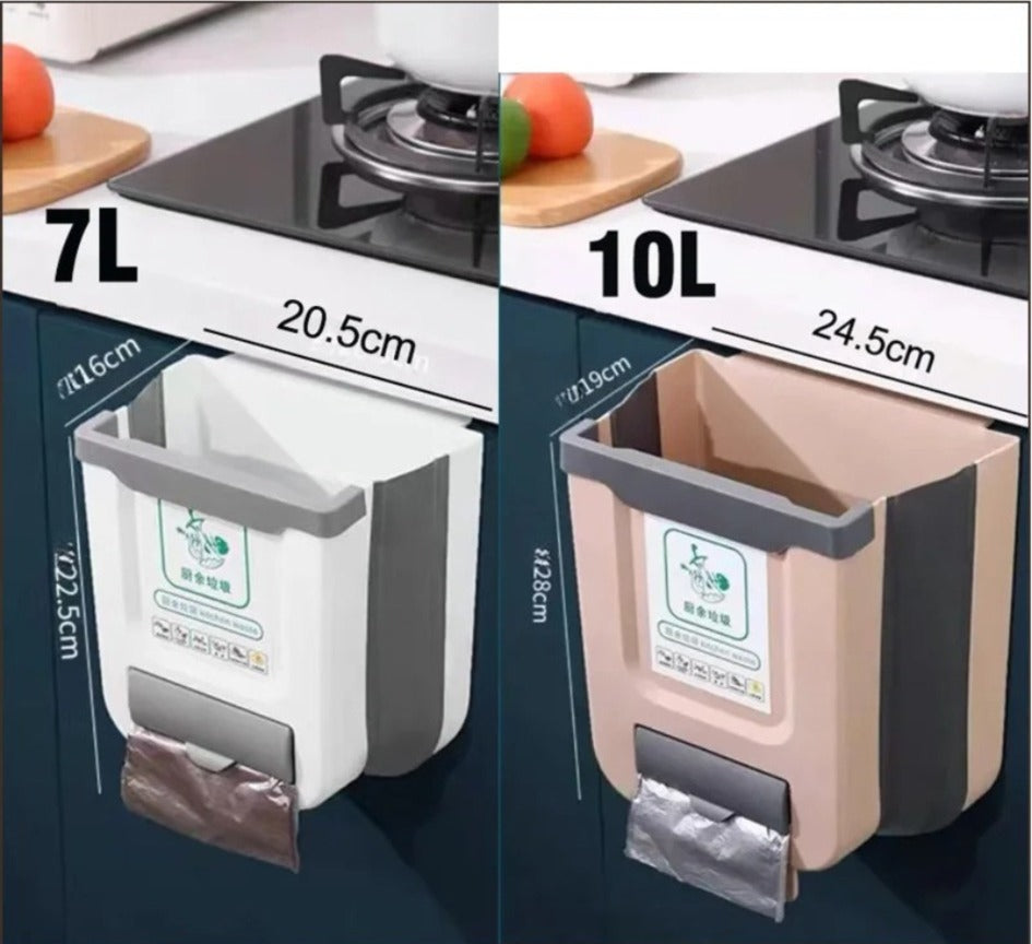 حاوية قمامة قابلة للطي للمطبخ